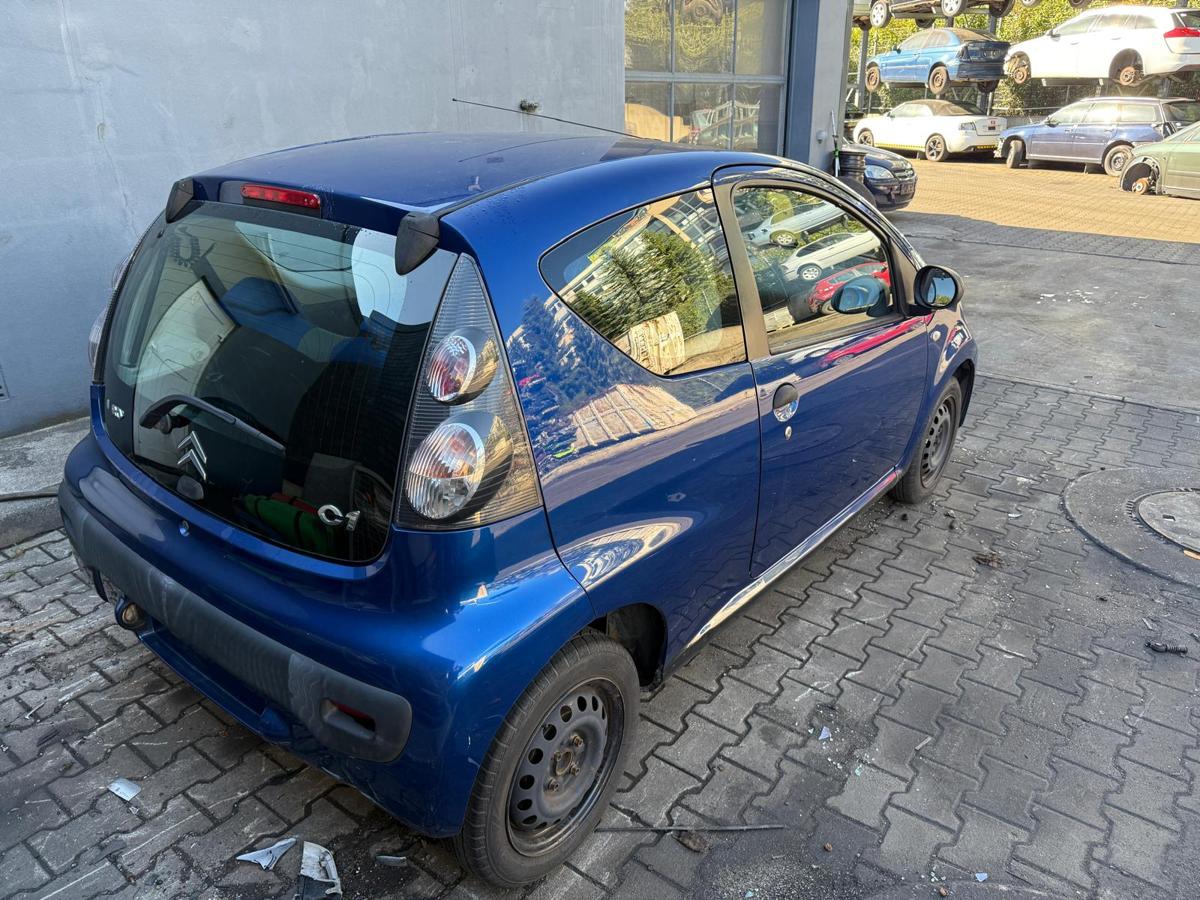 Citroen C1 original Stoßstange Stoßfänger vorn KNR Bleu Damas BJ08